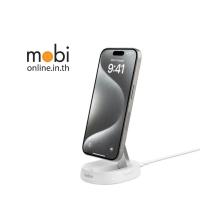 ราคา BELKIN BOOST CHARGE QI2 UNIVERSAL WIRELESS CHARGING 15W CONVERTIBLE TRAVEL STAND -WHITE , USB-C TO C CABLE 1.2M INCLUDED (44301656659)