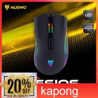 ราคา Kapong เม้าส์เกมมิ่ง มาโคร Mouse Gaming Nubwo Nm-89m ดำ ชมพู ขาว เทา เมาส์เกมมิ่ง (4762706188)