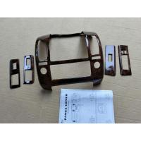 ราคา ครอบคอนโซลหน้าปัด Nissan Navara ปี2005-2013 รุ่น4ประตู ลายไม้ มีกาวสองหน้าพร้อมติดตั้ง (53553147954)