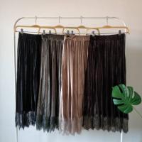 ราคา Midi Skirt Velvet Lace Eyelash Prisket จีบ Import bkk hk chn bangkok China (6079446117)