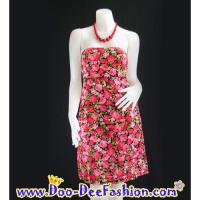 ราคา ชุดลายดอก-492 ชุดลายดอก,ชุดย้อนยุค,เดรสลายดอก,ชุดทองกวาว,มนต์รักลูกทุ่ง,ธีมงานวัด,เดรสทองกวาว (อกไม่เกิน 33 นิ้ว) (18453628531)