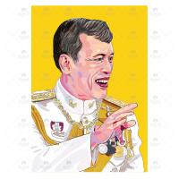 ราคา ภาพวาด รัชกาลที่ 10 IIL R10 01 ภาพวาดเวคเตอร์ จากโปรแกรม Illustrator งานปริ้นท์เลเซอร์ (19982262935)