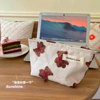ราคา กระเป๋า ลายหมี กระเป๋าใส่เครื่องสำอางค์ mini bag สไตล์เกาหลี มีซิป (19156095594)
