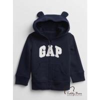 ราคา Baby GAP Hoodie เสื้อกันหนาวเด็ก ซิปหน้า โลโก้ GAP ของแท้ (สีกรม) (8282429155)