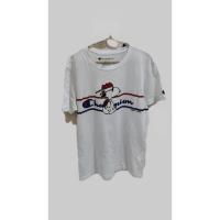 ราคา เสื้อยืด Champion x Peanuts (Snoopy) มือสอง (48706274862)