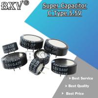 ราคา 1PCS C ประเภท 5.5V Super Capacitor 0.1F 0.22F 0.33F 0.47F 1F 1.5F 4.0F ปุ่ม Farad Capacitor ใหม่ (41165757578)