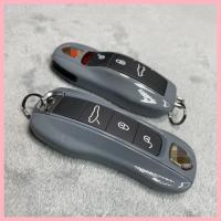 ราคา 【2021-2025】 เหมาะสำหรับเปลือกกุญแจรถ Porsche ใหม่ Cayenne macan Panamera 718 Taycan 911 หัวเข็มขัดก (27693093464)