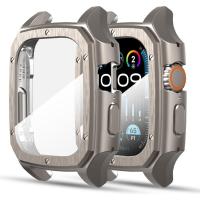 ราคา [ป้องกันรอยขีดข่วน] เคส Apple Watch Ultra 2 /Ultra 49 มม. ป้องกันหน้าจอ เคสพีซีสำหรับ iWatch Ultra/iWatch Ultra 2 49 มม (24466480756)