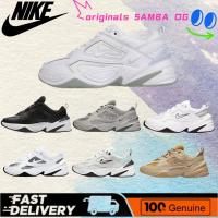 ราคา [ของแท้ใหม่%] Nike M2K Tekno สบาย ทนทาน แบบต่ำ รองเท้าโอลด์สคูล สำหรับผู้ชายและผู้หญิง (28519900343)