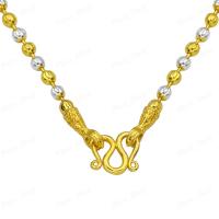 ราคา สร้อยคอห้อยพระ สร้อยอิตาลี 18k สร้อยคอสองกษัตริย์ มูนคัท ยาว 18 นิ้ว งานเคลือบแก้ว # N 303 (3860572073)