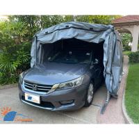 ราคา เต็นท์จอดรถพับได้ โรงจอดรถ CARSBRELLA รุ่น RAINBOW ไซส์ L สำหรับรถที่มีขนาดกลาง - ใหญ่ (8990443144)