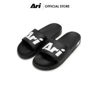 ราคา ARI SLIDE SANDALS - BLACK/WHITE (AFW0002-01) รองเท้าแตะ อาริ SLIDE SANDALS สีดำขาว (8539789945)
