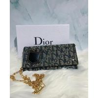 ราคา Dior Monogram Long wallet For Unisex (22104652512)