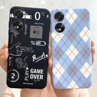 ราคา เคสซิลิโคนนิ่ม ลายเพ้นท์ 2023 สําหรับ OPPO A18 A38 4G 2023 OPPOA18 4G CPH2591 OPPOA 38 CPH2579 (23182871760)