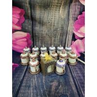 ราคา แก้วเบญจรงค์ เขียนลายขอบ กล่องกระดาษหุ้มไหมแก้ว5-10set งานเขียนโดยช่างชำนาญงานสุดคุ้ม (24871722451)