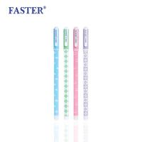 ราคา FASTER (ฟาสเตอร์) ปากกาลูกลื่น ด้ามเหลี่ยม 0.38mm หมึกน้ำเงิน ยกกล่อง 12 ด้าม รหัส CX912-FAN (44222247464)