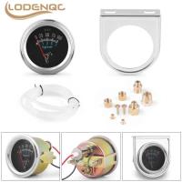 ราคา 2" 52mm Mechanical Oil Press Gauge 0-100PSI/1-7kg/cm² Oil Pressure Press Car Gauge Chrome Black (49605634618)