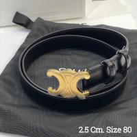 ราคา ไม่มี(+FEE)ใดๆเพิ่มเติม New ของแท้ 100% celine belt 2.5cm. (❗️เช็คสต็อคก่อนสั่งอีกทีนะคะ) (41217399594)