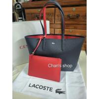 ราคา กระเป๋าสะพายข้าง Lacoste สีกรม/แดง (27872406387)