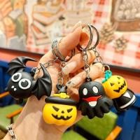 ราคา ฮาโลวีนผีพวงกุญแจการ์ตูนน่ารักของเล่นจี้กระเป๋าพวงกุญแจรถพวงกุญแจของขวัญ (27990254579)
