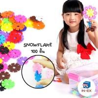ราคา INEXSHOP - (100 ชิ้น) บล๊อกตัวต่อ รูปเกล็ดหิมะ ของเล่นเสริมพัฒนาการ พัฒนาทักษะเด็ก ของเล่นตัวต่อเกล็ดหิมะหลากสี (23457157677)