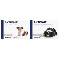 ราคา Aktivait for Small Dogs / Medium Dogs & Large Dogs (60 capsules) / Support brain function (28720842878)