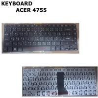 ราคา KEYBOARD:ACER 4755 ใช้ได้กับรุ่น Aspire 4755 4755G E1-470 E1-472 3830T 4830T V3-431 V3-471 V3-471G ไทย-อังกฤษ (25139668775)