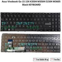 ราคา Asus Vivobook Go 15 15X K3504 M3504 E1504 M3605 S3504 แป้นพิมพ์แล็ปท็อป (53503428350)