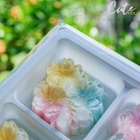 ราคา 12ชิ้น(โหล) 5ซม พิมพ์ซิลิโคน พิมพ์วุ้น ซากุระพุ่ม พุ่มซากุระ 5 ซม (54852290154)