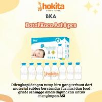 ราคา บีเคเอ ขวดนมแก้วเก็บน้ํานมแม่-8ชิ้น (29315169790)
