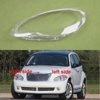 ราคา For Chrysler PT Cruiser 2007 2008 2009 Transparent Headlight Cover Lampshade Lamp Lens Shell Headla (41178741398)