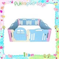 ราคา คอกกั้นเด็ก ifam รุ่น Marshmallow Plus สีมิ้น ไซร์ L ของแท้จากเกาหลี (1472915691)