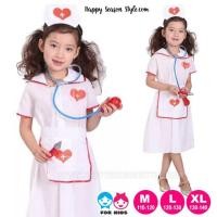 ราคา ชุดแฟนซีเด็ก อาชีพในฝัน ชุดพยาบาล ชุดพยาบาลเด็ก KNU1 หัวใจแดง (11108225935)