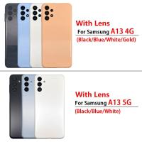ราคา SAMSUNG ฝาหลังสําหรับSamsung A13 A14 4G 5G A135 A136B A145P A145F A146P A146Bด้านหลังประตูแบตเตอรี่พร้อมเลนส์ (47153705462)