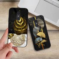 ราคา เคสกระจกนิรภัย Xiaomi Redmi Note 4/ Note 4x / Redmi 5 Plus พร้อมศิลปะเคลือบทอง 3D หรูหรา (49506084753)