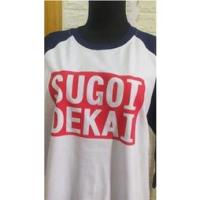 ราคา SUGOI DEKAI TSHIRT ANIME PRINTING (53704788883)