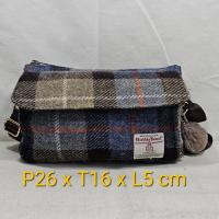 ราคา Harris Tweed japan scotland กระเป๋าสะพายขนสัตว์บริสุทธิ์มินิ/กระเป๋าสตางค์ (28356204571)