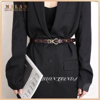 ราคา เข็มขัดหนังวัวแท้ แบบบาง แต่งตะขอ สไตล์วินเทจ แฟชั่นเรโทร สําหรับผู้หญิง (23980372348)