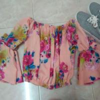 ราคา เสื้อครอบปาดไหล่แขนกระดิ่งมีโบว์ (35605544)