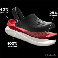 ราคา 【สินค้าอยู่ไทยพร้อมส่ง】ขาย crocs Literide พรีเมี่ยมของแท้รองเท้า (อย่างเป็นทางการ)รองเท้าชายหาด (9641652928)