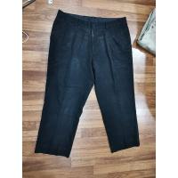 ราคา กางเกงขายาวสีดำ​ผ้า​ polyester​ เอว​ 39 (10821253369)