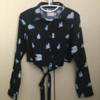 ราคา เสื้อครอปใหม่ Something boudoir 300 บาท (765436577)