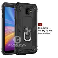 ราคา เคสแข็ง Samsung Galaxy J6 Plus (J6+) Ring ARMOR Kickstand Hybrid (29165168288)