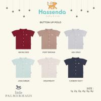 ราคา LITTLE PALMERHAUS Button Up Polo / Kids Button Up Polo Shirt (25295695282)