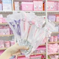 ราคา ช้อนส้อมด้ามซิริโคนหัว Kitty MyMelody Kuromi คิตตี้ มายเมย์ คุโรมิ (27032414454)