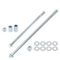 ราคา 1 ชุด 12 มม.270 มม.ด้านหลังเพลาและ 225 มม.เพลาหน้าล้อเพลา Nut Bolt Fit สําหรับ Coleman CT100U Mini Bike 97cc 100cc 2.5 3.0HP Powersports (45403915594)