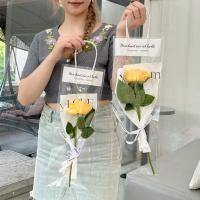 ราคา ถุงใส แต่งหูหิ้ว ใส่ช่อดอกไม้ ตุ๊กตา เหมาะกับงานแฮนด์เมด diy มีขนาด เล็ก ใหญ่ พร้อมส่ง (53804105956)