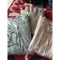 ราคา Nuna uniqlo dress เสื้อสเวตเตอร์ลายทางสีครีม bangkok 180 (41024728856)