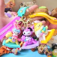 ราคา พวงกุญแจของเล่นตัวละคร Sanrio Melody Kitty Kurumi พร้อมโมเดลน่ารักสวยงามมากมาย (57056129845)