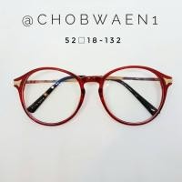 ราคา Chobwaen กรอบแว่นตาแฟชั่น วินเทจ เลนส์มัลติโค้ตออโต้ โดนแดดเปลี่ยนสี กรองแสงคอมพิวเตอร์ สีแดง ทรงกลม (418280592)